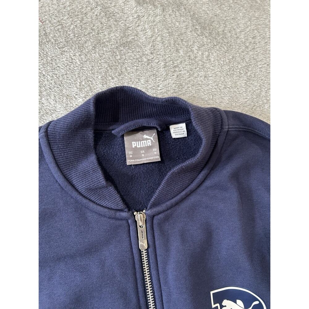 PUMA Color Block Letter Print Sports Casual Jacket - Picture 7 of 8